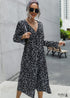 Polka Dot Women black Dress